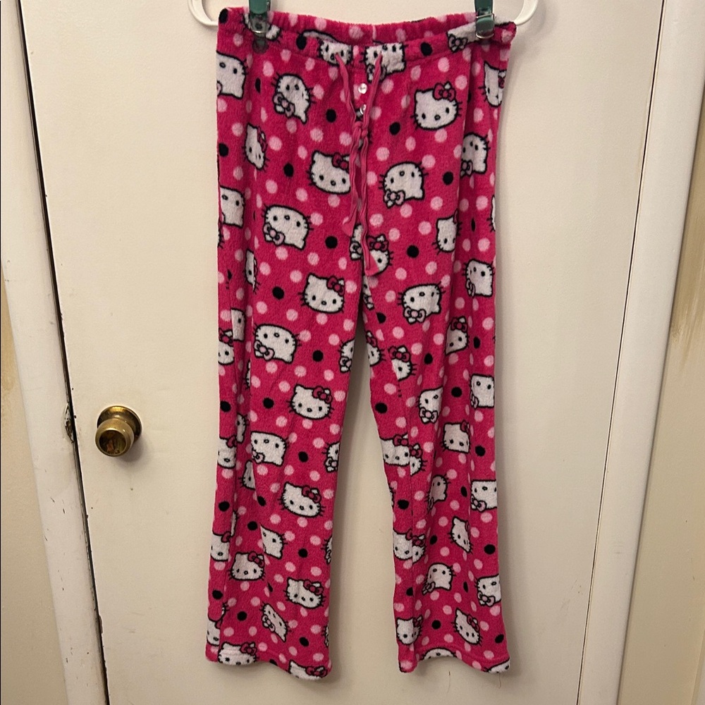Hello Kitty Junior PJ Pants Pink Small